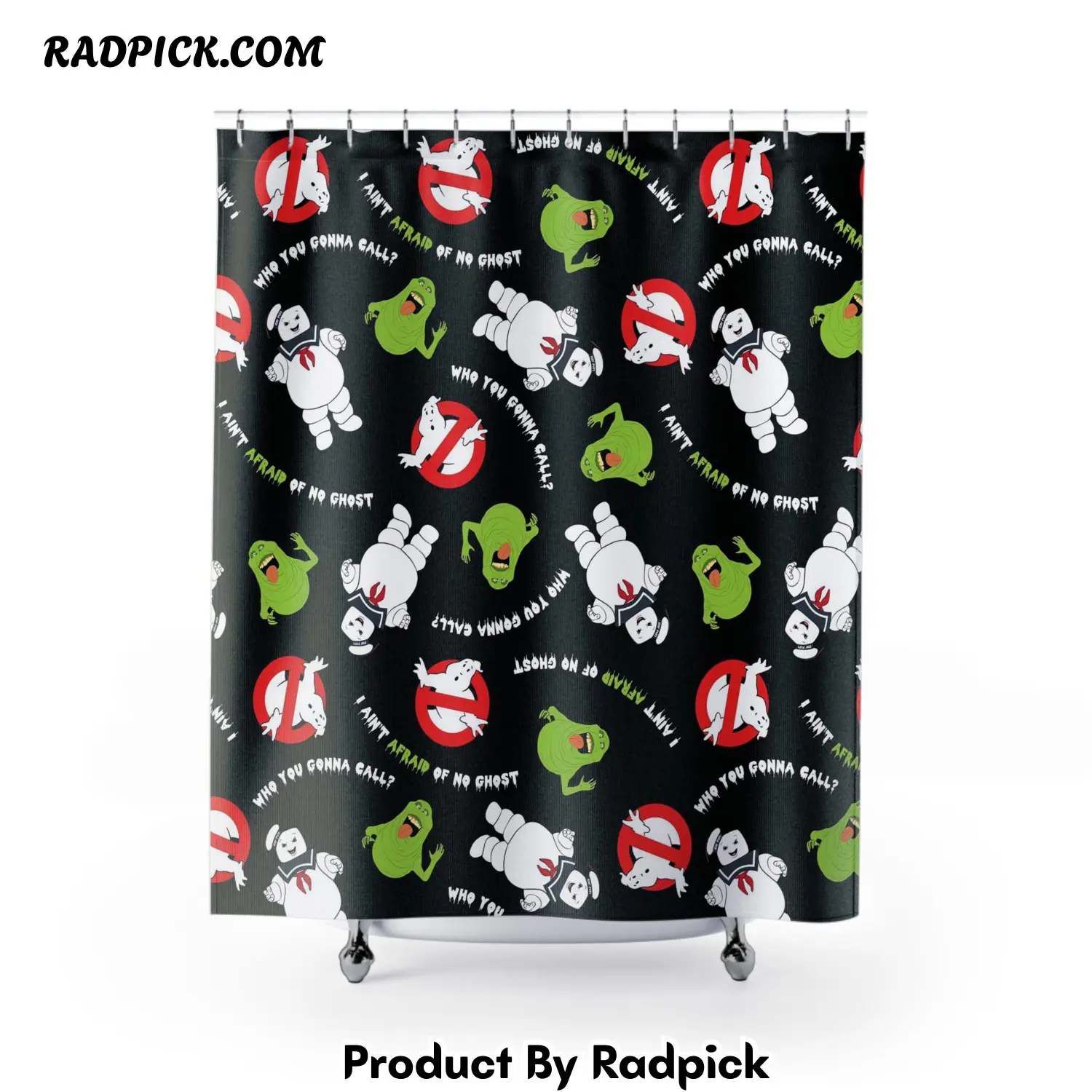 Ghostbusters spooky specter shower curtain rp387881